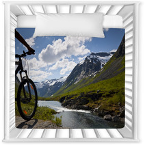 Mountain Bike Rider View Nursery Decor 60349647