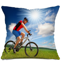 Mountain Biker Pillows 32315038