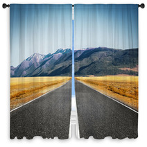 Mountain Road Window Curtains 62179029