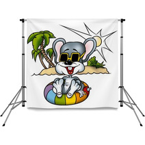 Mouse 01 Hawai Backdrops 2414796