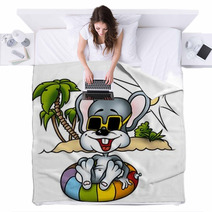 Mouse 01 Hawai Blankets 2414796