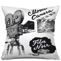 Movie Camera Pillows 38316670