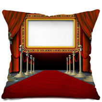 Movie Marquee Sign Pillows 40014251