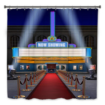 Movie Theatre & Ticket Box Bath Decor 17392552