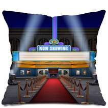 Movie Theatre & Ticket Box Pillows 17392552