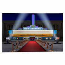 Movie Theatre & Ticket Box Rugs 17392552