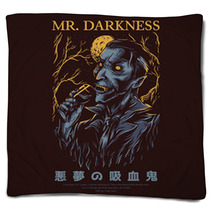 Mr Darkness Blankets 224128521