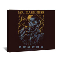 Mr Darkness Wall Art 224128521