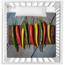 Multi Colored Hot Chili Peppers Nursery Decor 57168666