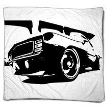 Muscle Car Blankets 13451983