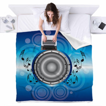 Music Background Blankets 34109902