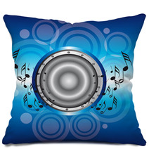 Music Background Pillows 34109902