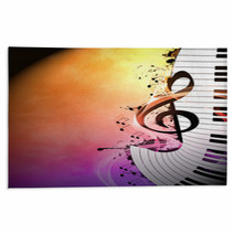 Music Background Rugs 66210470