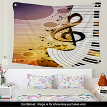 Music Background Wall Art 66210555