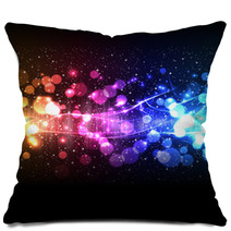 Music Equalizer Wave Pillows 33962570
