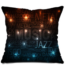 Music Style Pillows 42345010