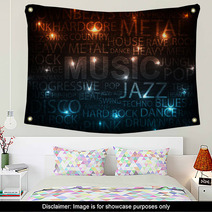 Music Style Wall Art 42345010