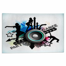 Musical Dance Party Background. Flyer Or Banner. Rugs 51724950