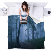 Mysterious Forest Blankets 64506520