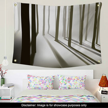 Mysterious Forest Wall Art 62669229