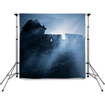 Mysterious Medieval Castle Backdrops 61265281