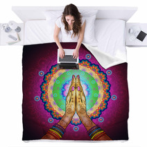 Namaste Mandala Blankets 138816672