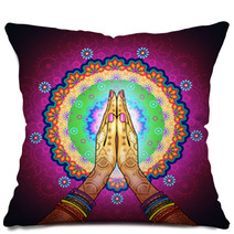 Namaste Mandala Pillows 138816672