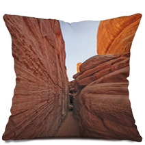 Narrow Canyon In The Shade Pillows 58313360