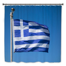National Flag Of Greece Bath Decor 67248134
