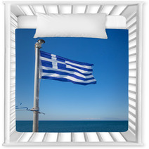 National Flag Of Greece Nursery Decor 67248735