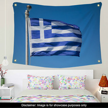 National Flag Of Greece Wall Art 67248134