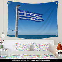 National Flag Of Greece Wall Art 67248735