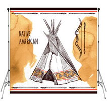 Native American Backdrops 83729930
