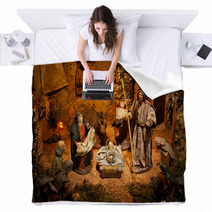 Nativity Scene Blankets 45613014