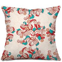 Natural Brown Pattern Pillows 50759311