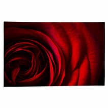 Natural Red Roses Background Rugs 60491123