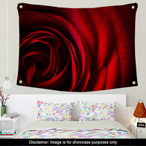 Natural Red Roses Background Wall Art 60491123
