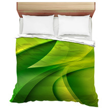 Nature Green Abstract Bedding 4688486