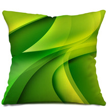 Nature Green Abstract Pillows 4688486