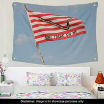 Navy Jack Flag Wall Art 74983797