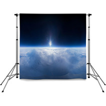 Near Space Photography  20km Above Ground / Real Panorama Backdrops 59140782