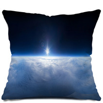 Near Space Photography  20km Above Ground / Real Panorama Pillows 59140782