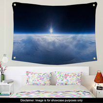 Near Space Photography  20km Above Ground / Real Panorama Wall Art 59140782