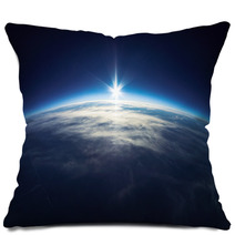 Near Space Photography - 20km Above Ground / Real Photo Pillows 55682649