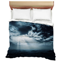 New Hope In The Stormy Ocean, Abstract Environmental Backgrounds Bedding 64846091