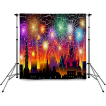 New Years Eve-Vector Illustration Backdrops 58807959