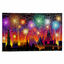 New Years Eve-Vector Illustration Rugs 58807959