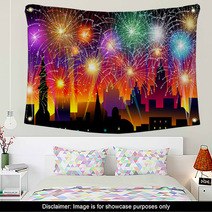 New Years Eve-Vector Illustration Wall Art 58807959