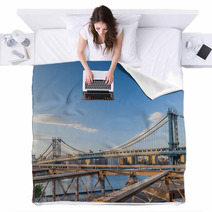 New York City Bridges Blankets 60939082