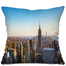 New York City Cityscape Pillows 53888878